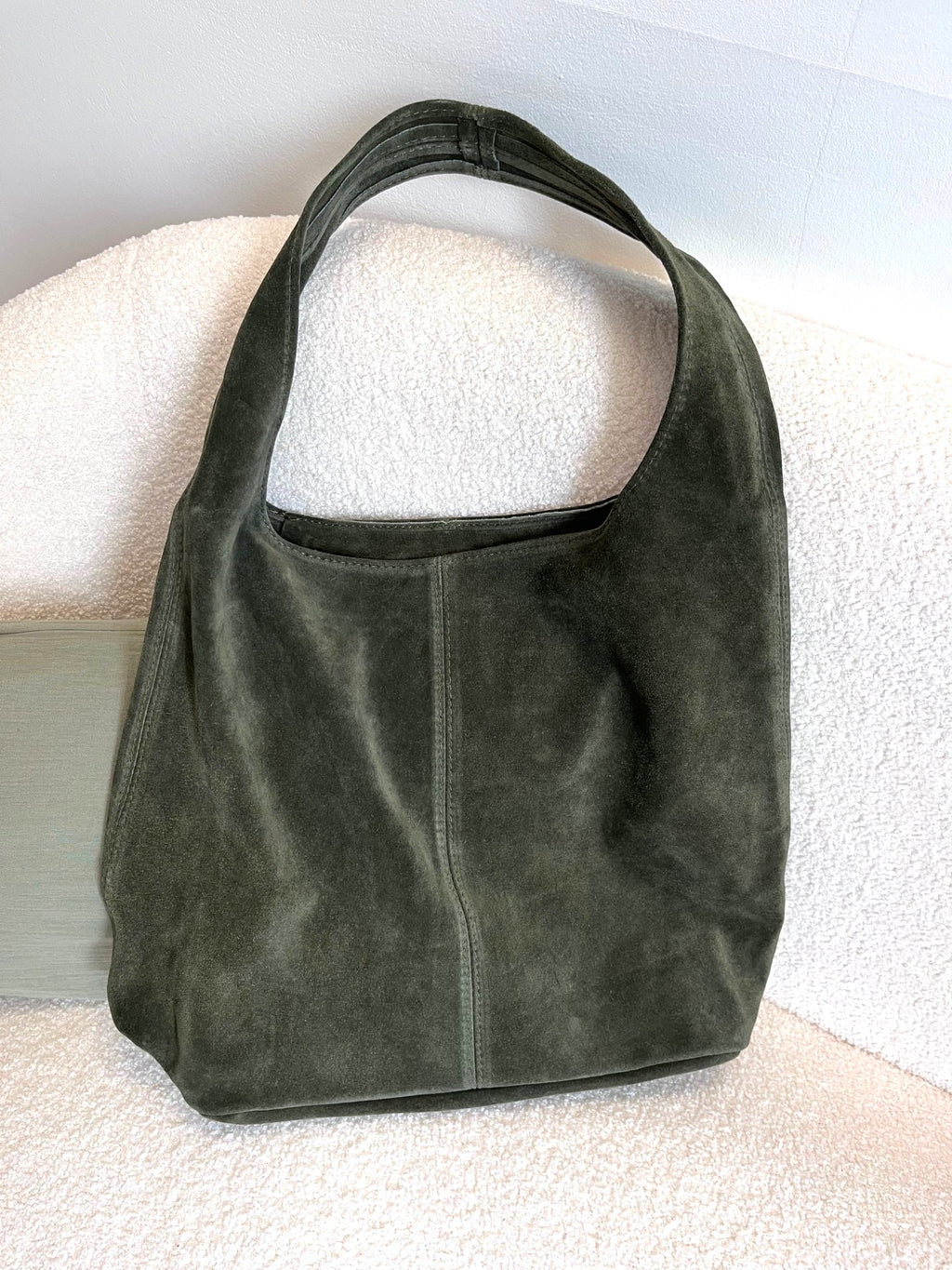 Sac besace femme en croûte de cuir - 4 coloris – Neuf