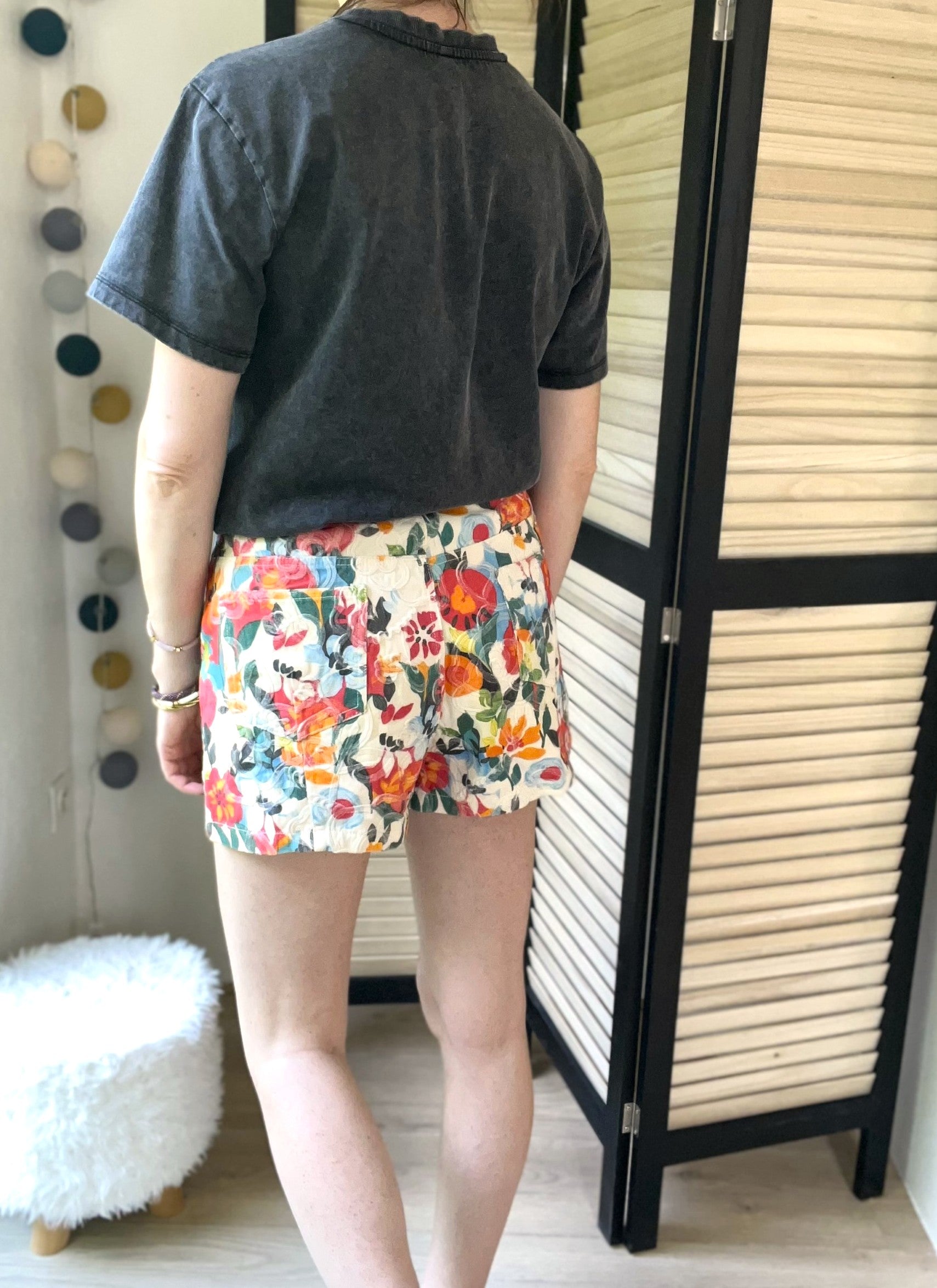 Short fleuri THE KORNER - Neuf
