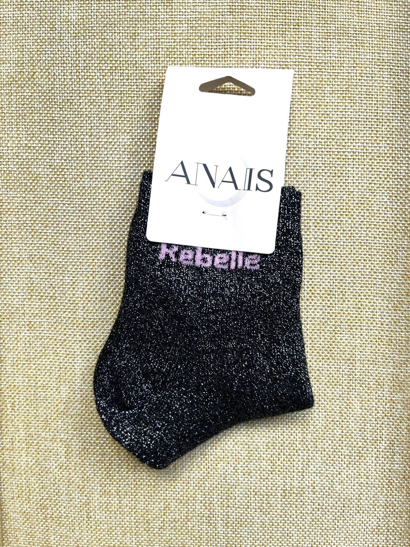 Chaussettes à paillettes colorées - Neuves