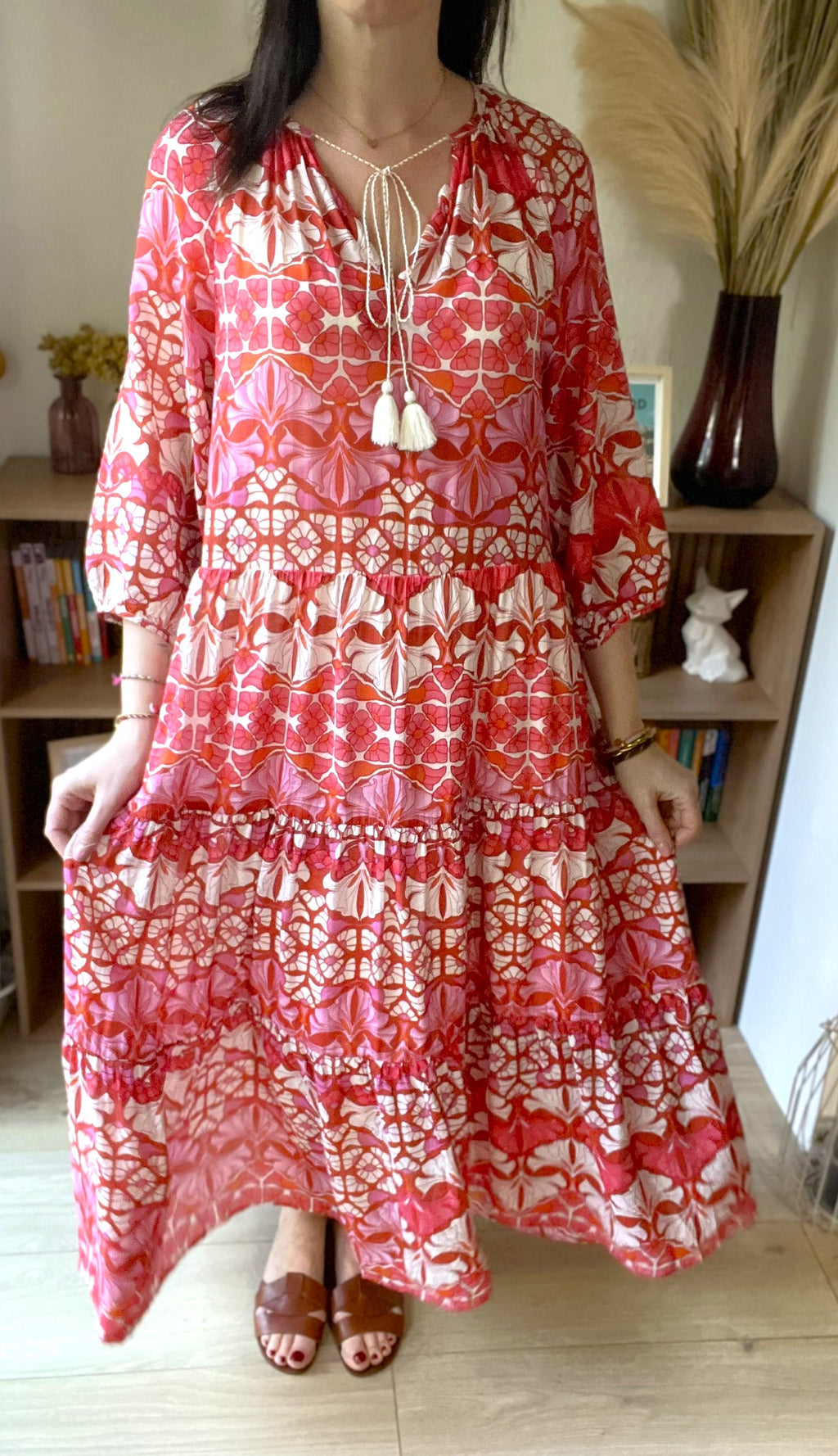 Robe longue bohème SEE U SOON - Neuve