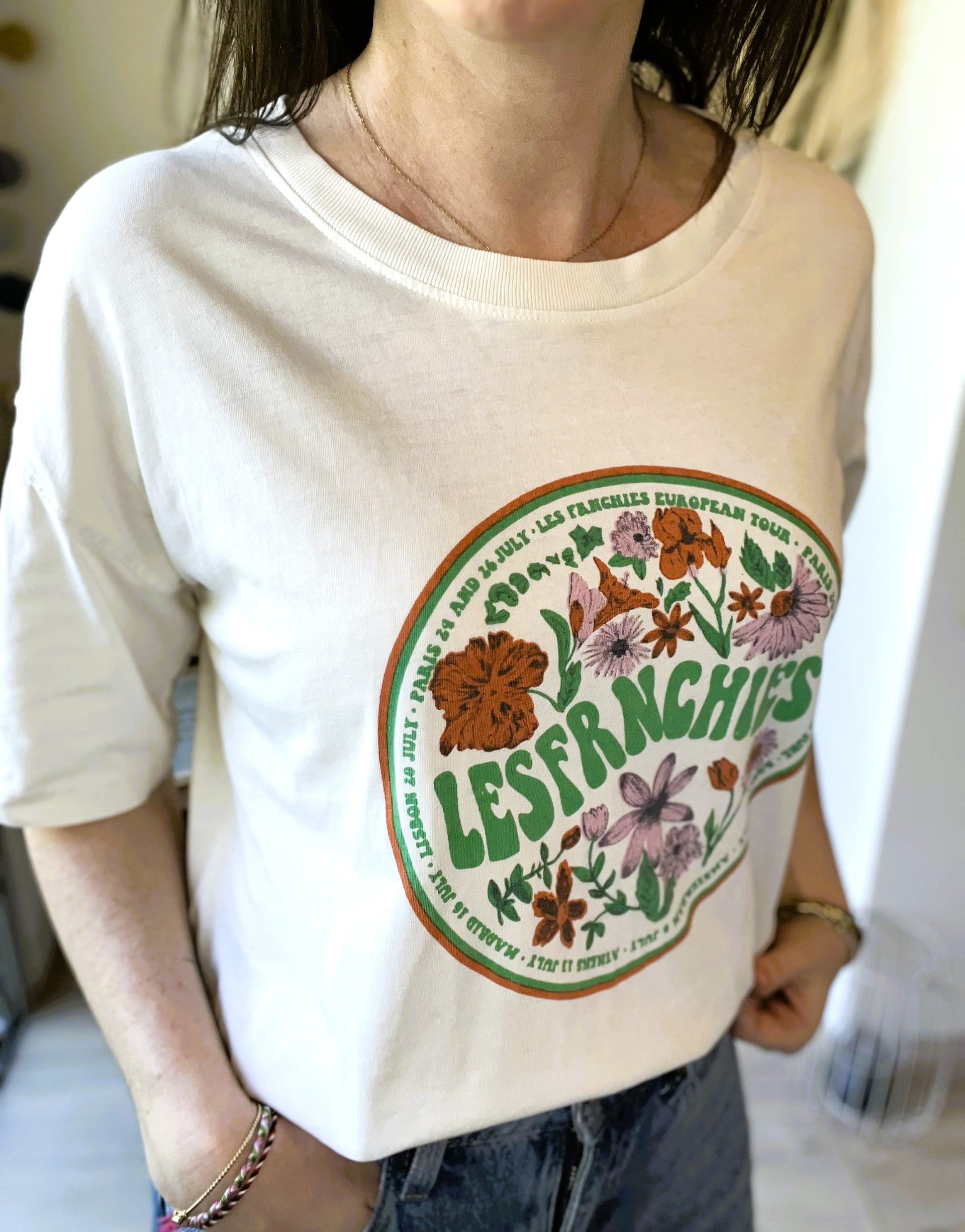 T-shirt manches courtes Les Frnchies FRNCH taille M - Seconde main