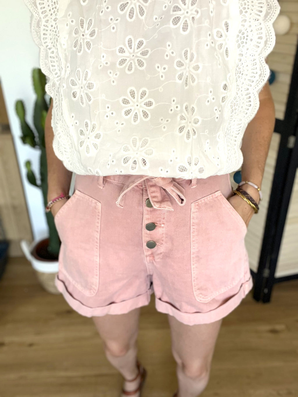 Short rose taille 36 - LA PETITE ETOILE - Seconde main