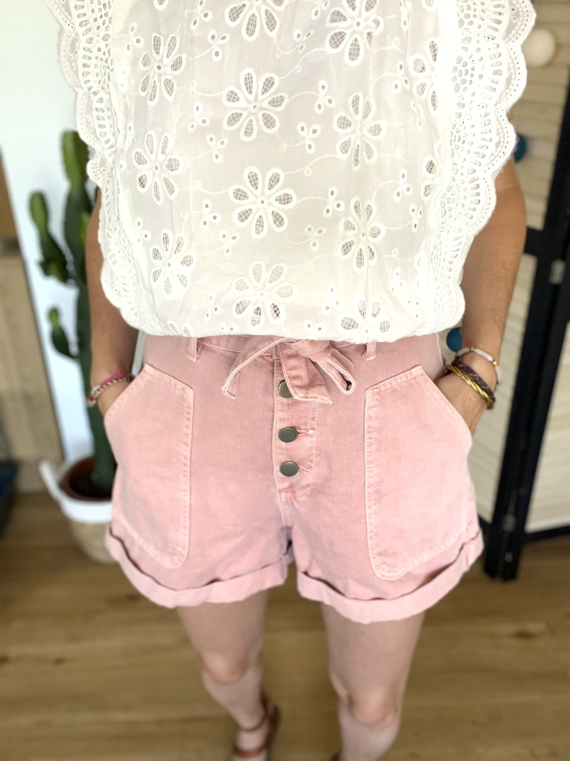 Short rose taille 36 - LA PETITE ETOILE - Seconde main