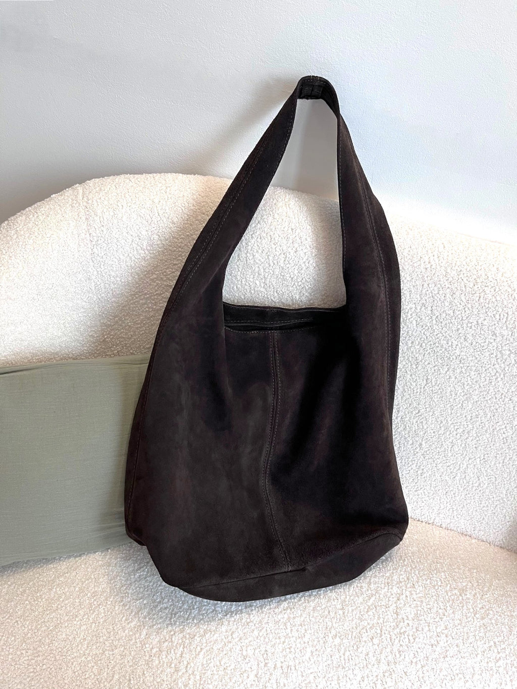 Sac besace femme en croûte de cuir - 4 coloris – Neuf