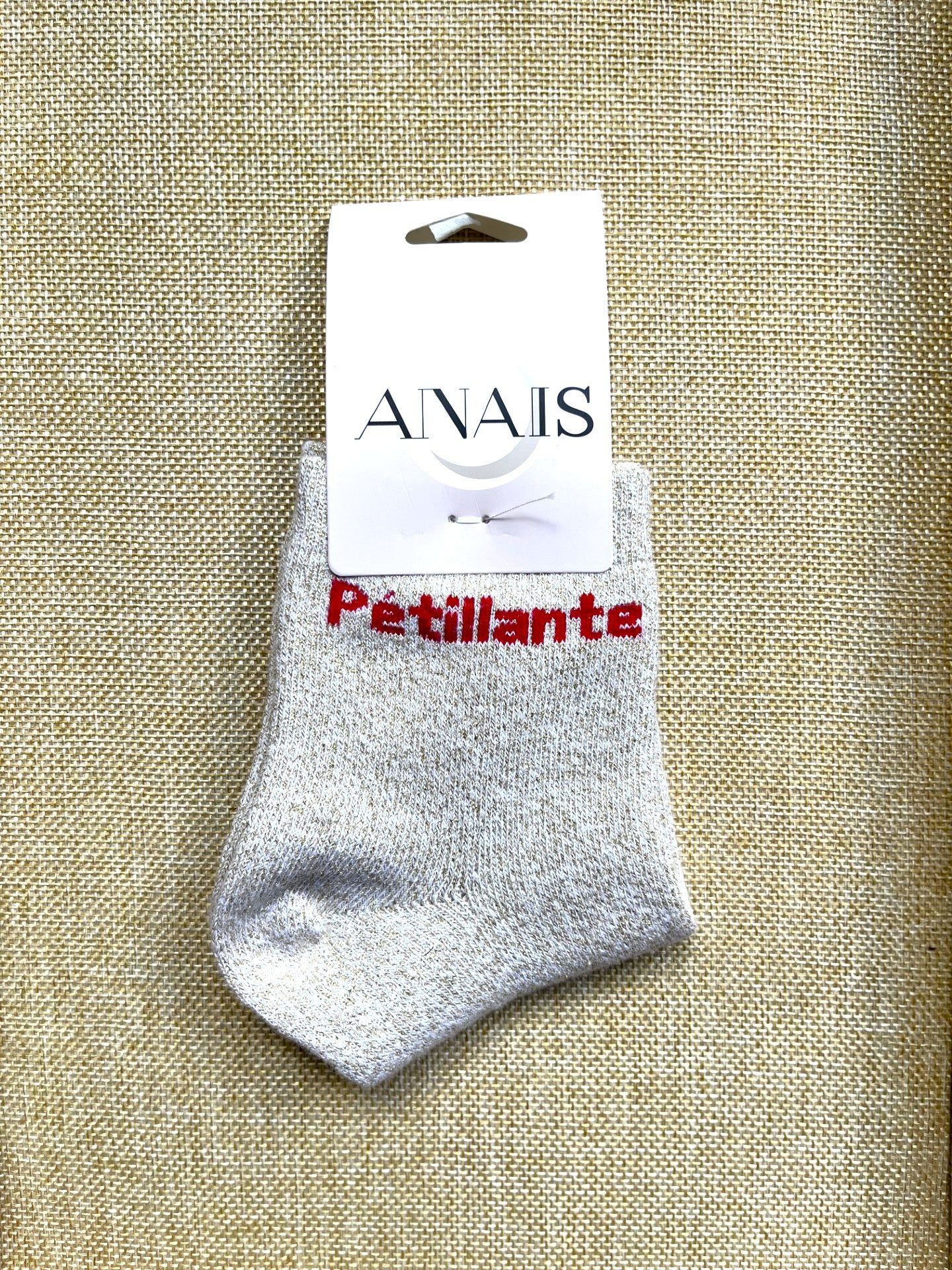 Chaussettes à paillettes colorées - Neuves