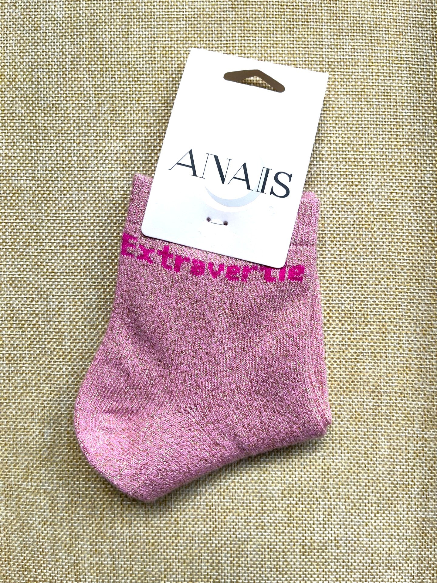 Chaussettes à paillettes colorées - Neuves