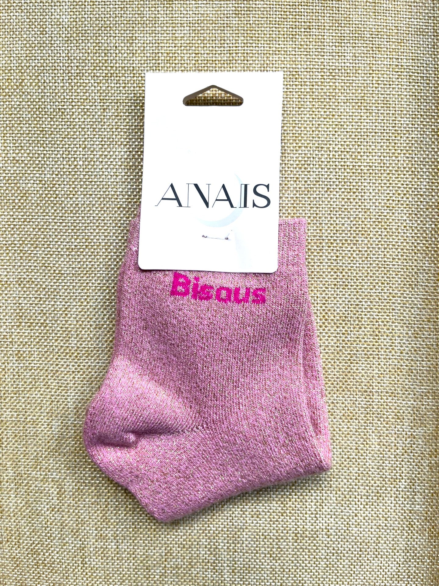 Chaussettes à paillettes colorées - Neuves