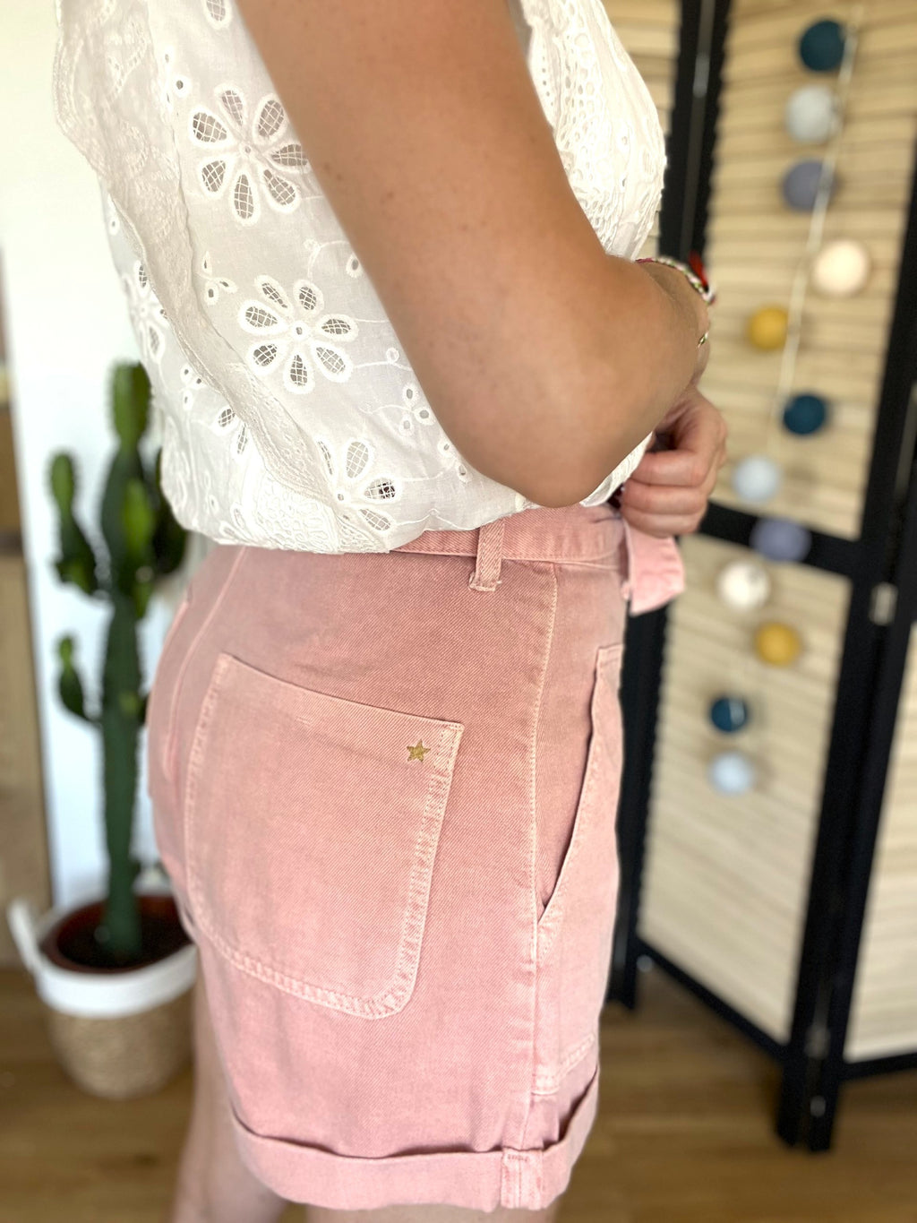 Short rose taille 36 - LA PETITE ETOILE - Seconde main