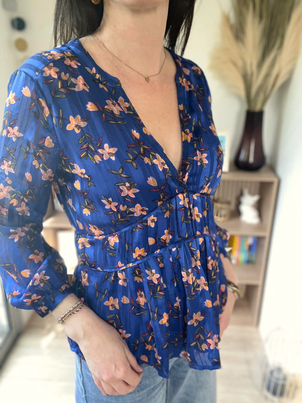 Blouse imprimé fleuri SCOTCH & SODA taille M - Seconde main