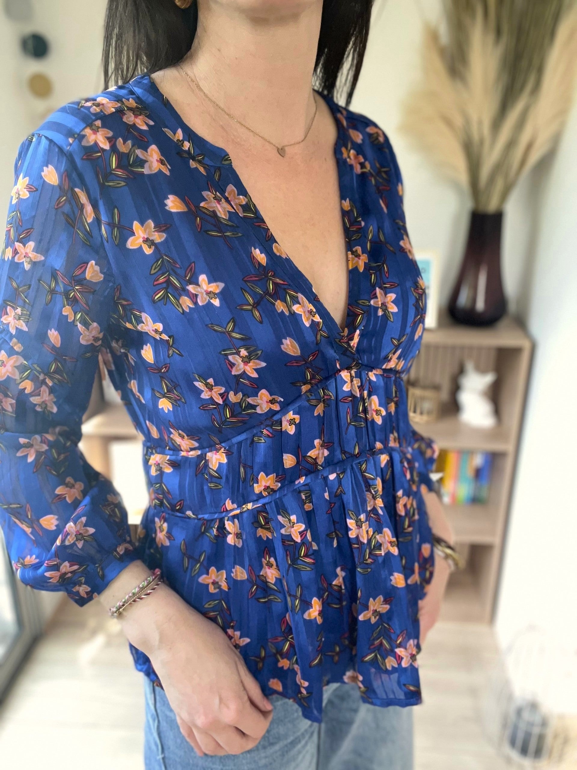 Blouse imprimé fleuri SCOTCH & SODA taille M - Seconde main